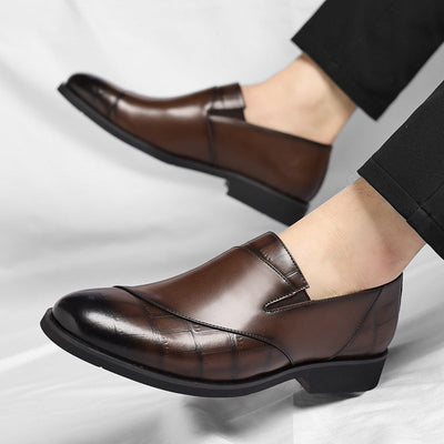 GleamStep™ Lurex Leather Loafers