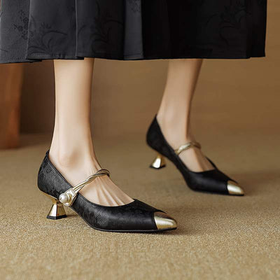 SavanaCharm™ – Elegant Kitten Heels