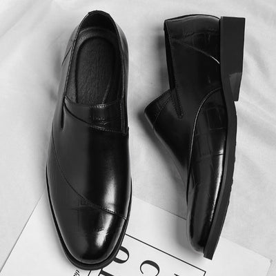GleamStep™ Lurex Leather Loafers
