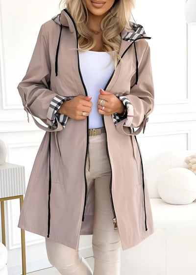 Naia™ – Adjustable Waist Trench Coat for Women