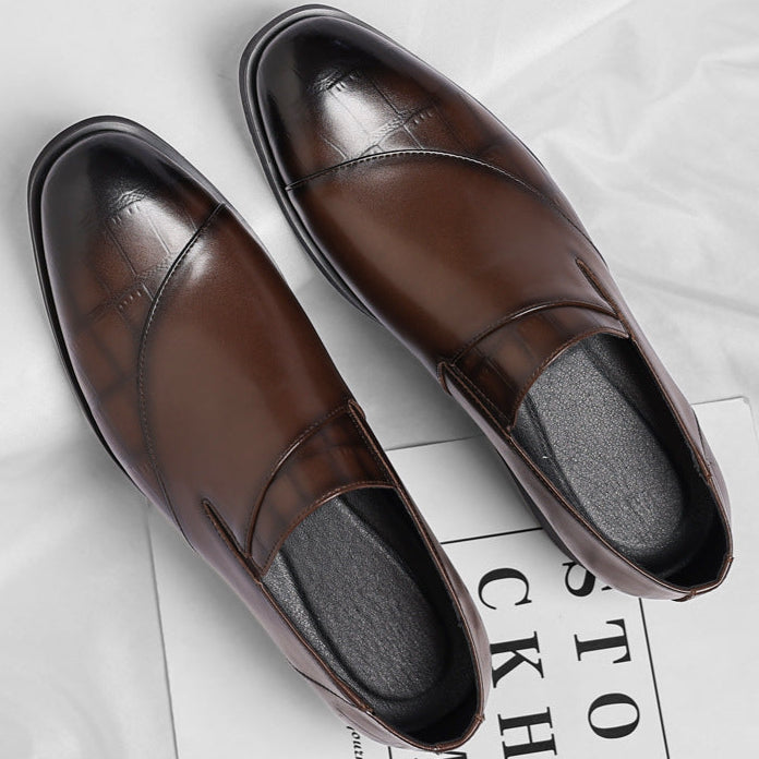 GleamStep™ Lurex Leather Loafers