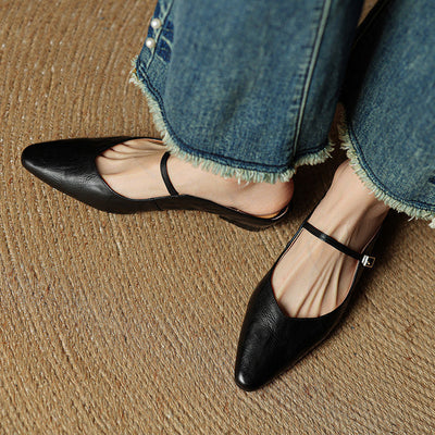 Veloria™ Luxe Leather Mules