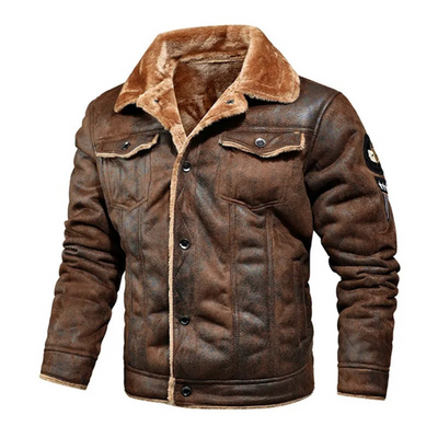 Dobromir™ | Warm & Versatile Leather Jacket