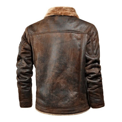 Dobromir™ | Warm & Versatile Leather Jacket