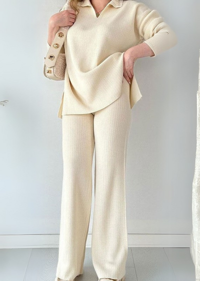 Addison - Casual Women’s Ribbed 2-Piece Set