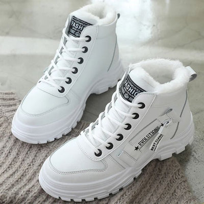 Nyra - Casual High-Top Ankle Sneakers