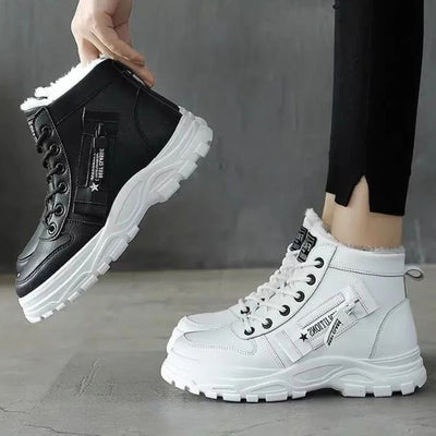 Nyra - Casual High-Top Ankle Sneakers