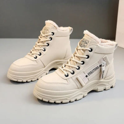 Nyra - Casual High-Top Ankle Sneakers