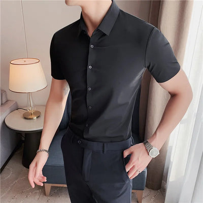 FlexForm™ | Men’s Ultra Stretch Seamless Long Sleeve Dress Shirt