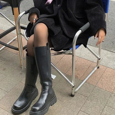 FurEase™ Women’s Knee-High Platform Boots