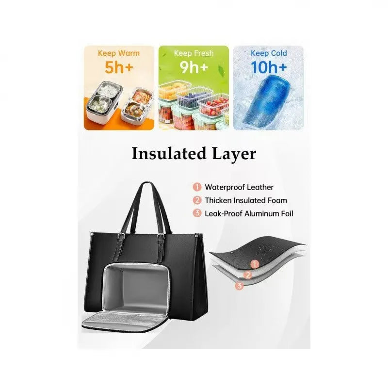 TravelMate™ 2-in-1 Insulated Tote Bag