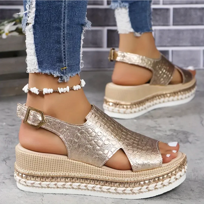 Blythe - Lightweight Wedge Orthopedic Sandals