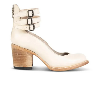 Ever - Women’s Round Toe Chunky Heels