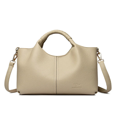 LuxeFlex™ Soft Leather Handbag