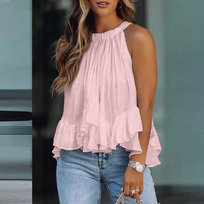 Sienna | Textured Ruffle Blouse