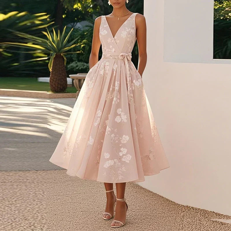 Crystal | Elegant Midi Dress