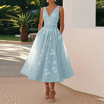 Crystal | Elegant Midi Dress