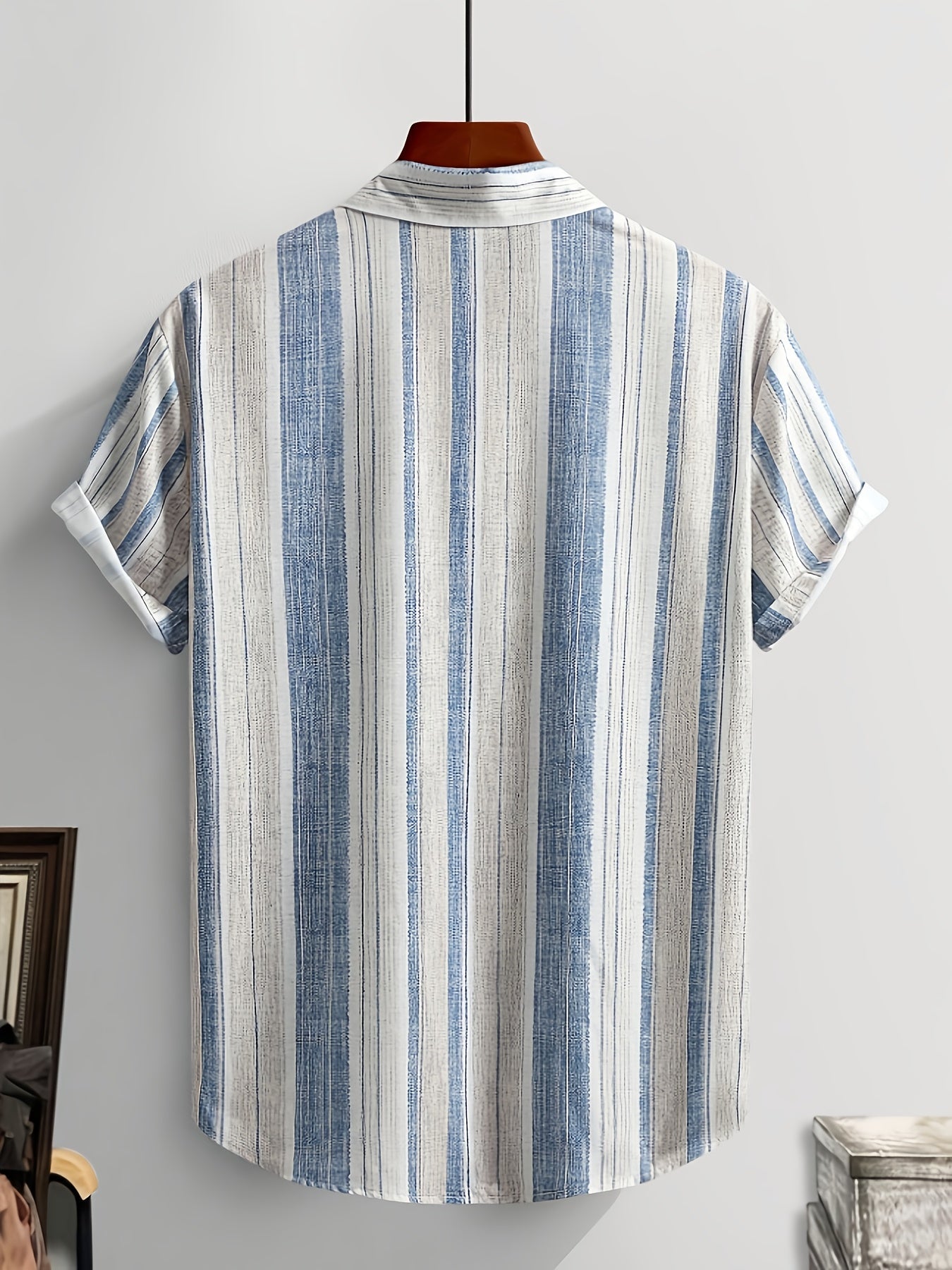 StripoWear™ Men’s Summer Short-Sleeve Shirt