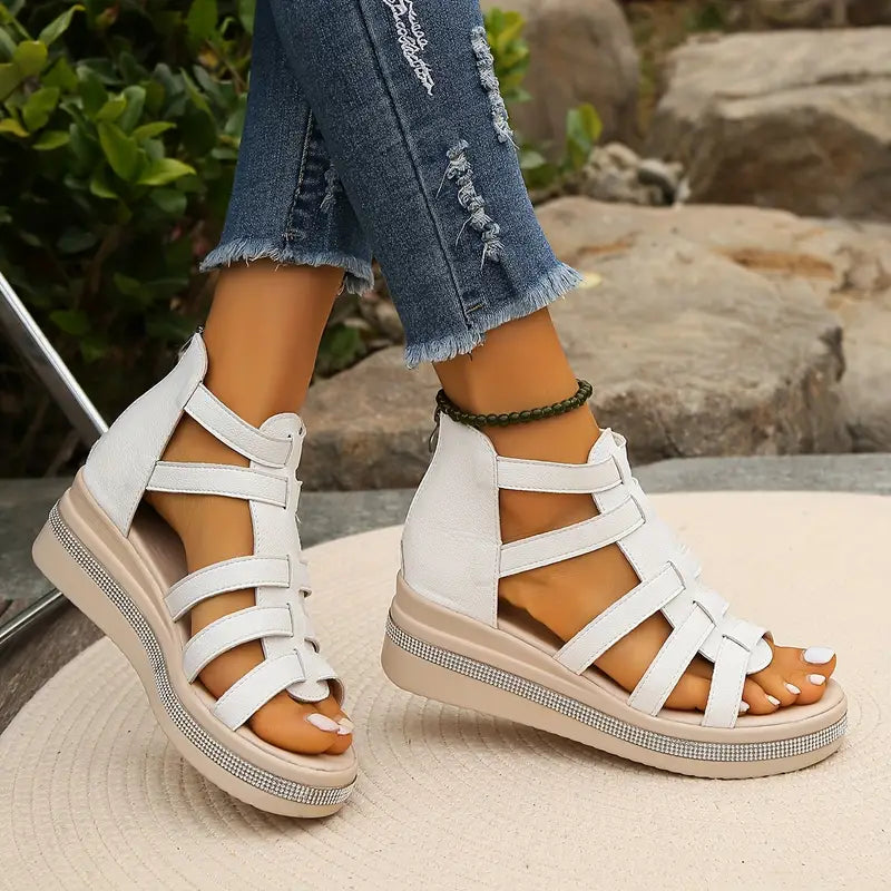 EMMA - Elegant Wedge Sandals