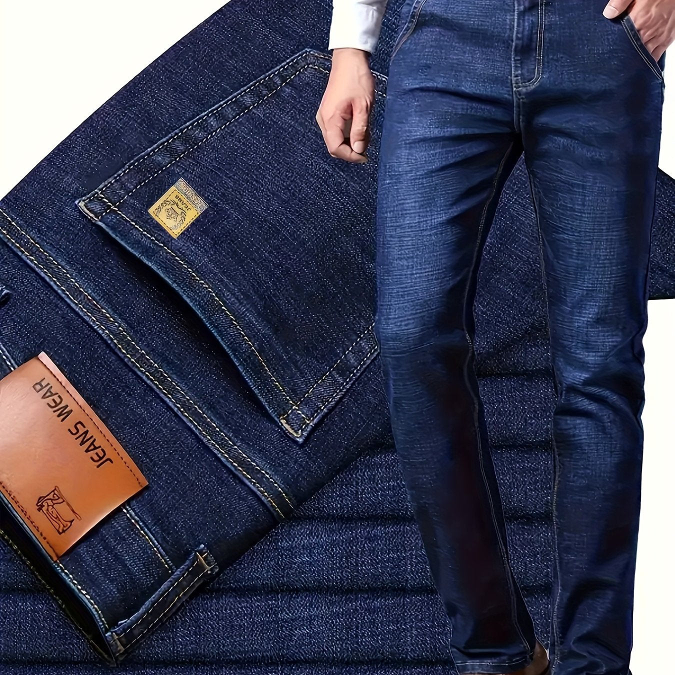 FlexEase™ Plus-Size Straight-Leg Pants