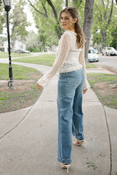 Lioren – Wide-Leg Jeans