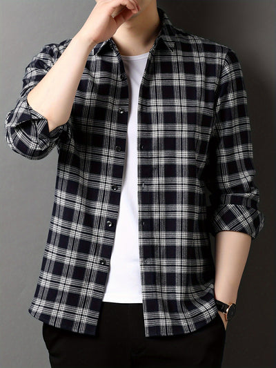 PlaidCraft™ Men’s Long Sleeve Shirt
