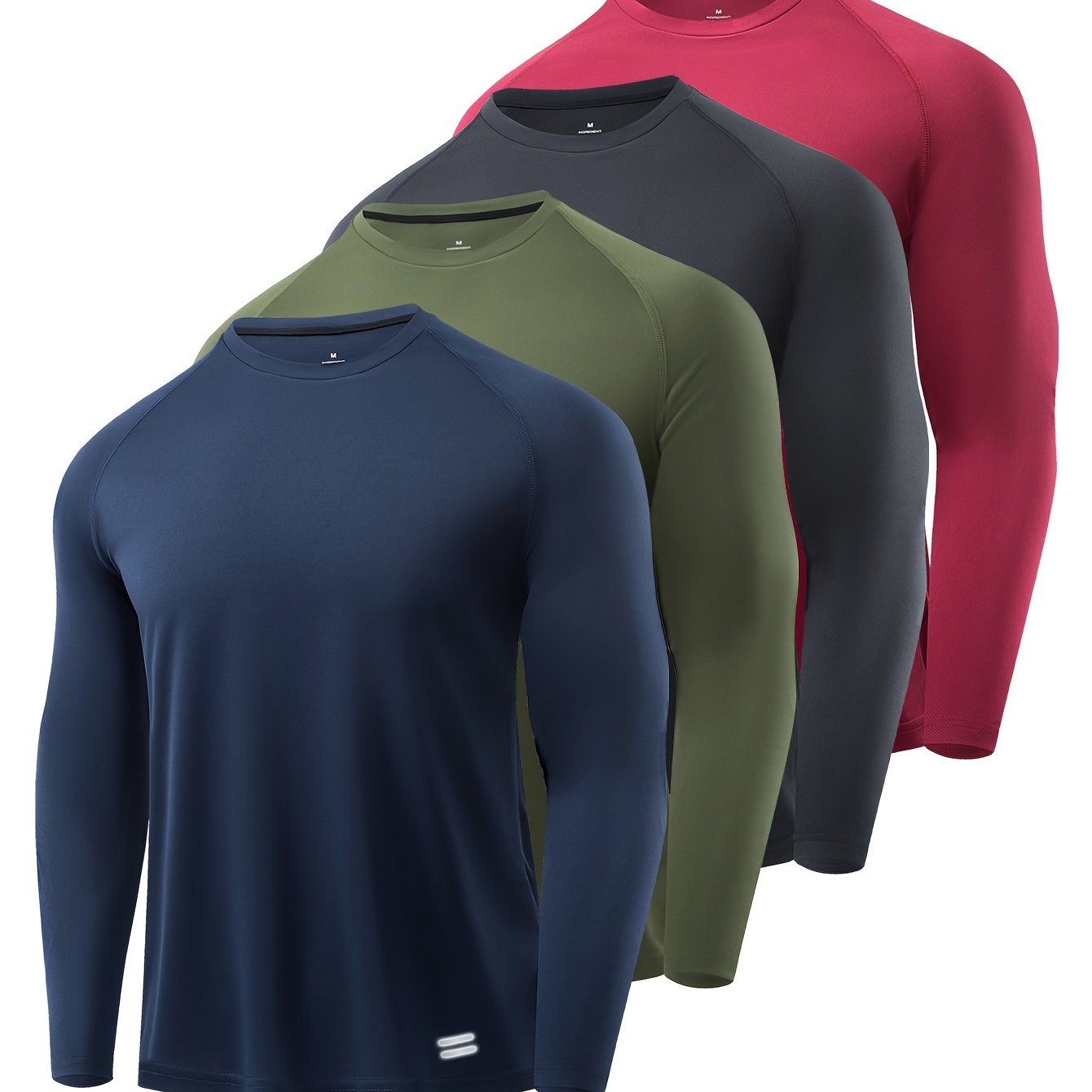 FlexDry™ 4-Pack Men’s Athletic Shirts