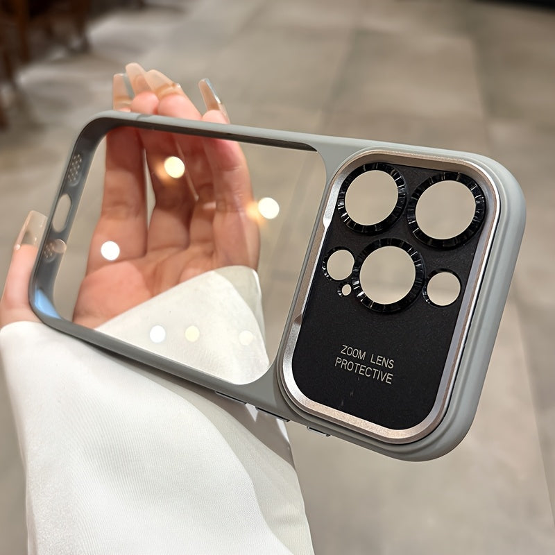 ClearGuard™ Transparent Black iPhone 17 Case