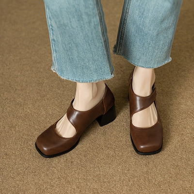RetroCharm™ Vintage Mary Jane Pumps