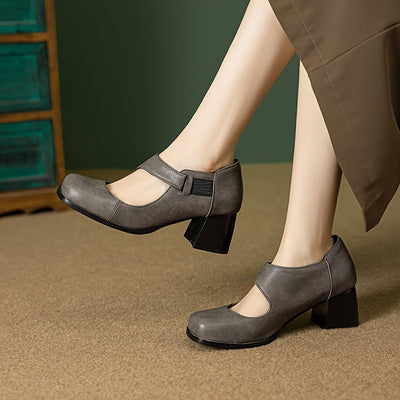RetroCharm™ Vintage Mary Jane Pumps