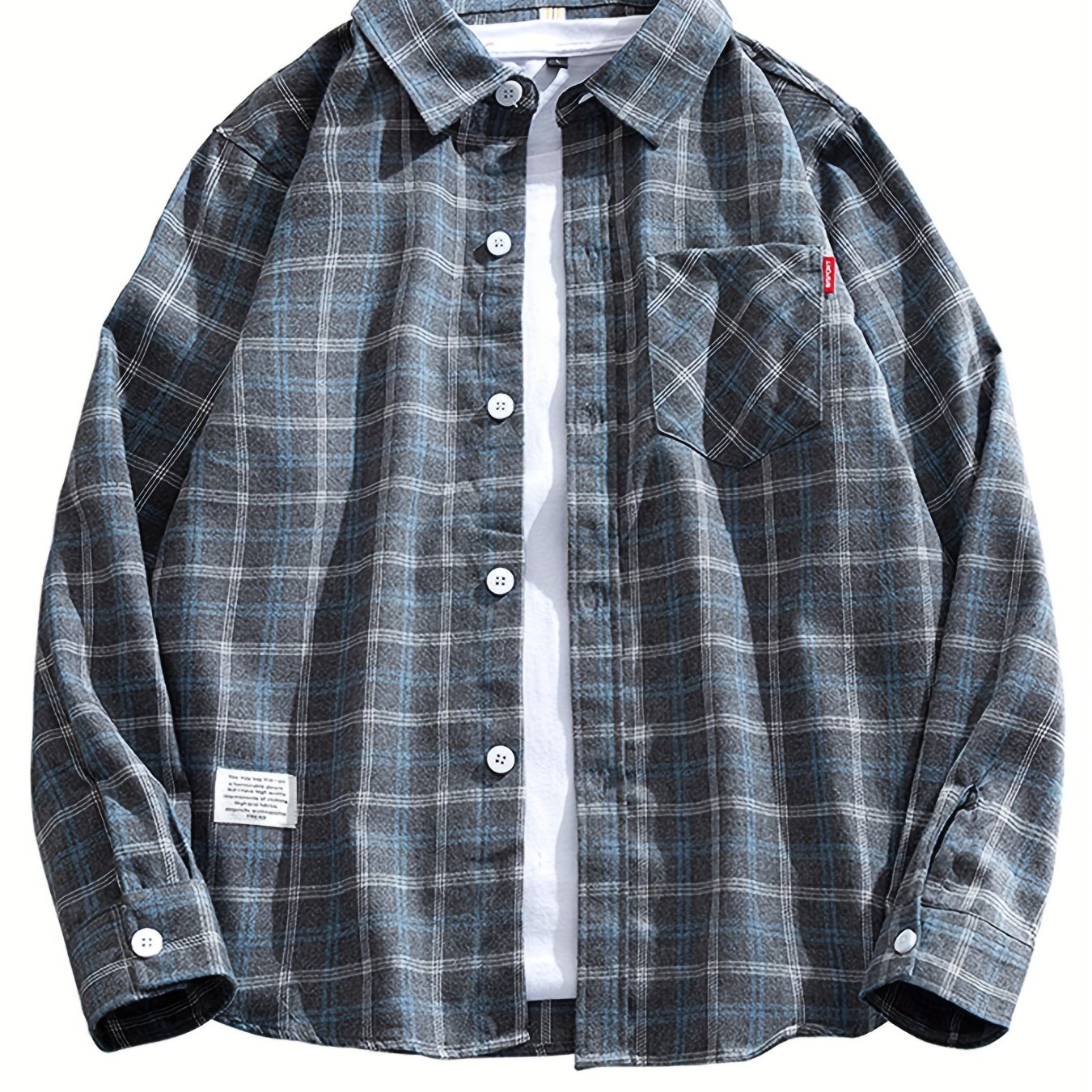UrbanLoom™ Casual Plaid Shirt