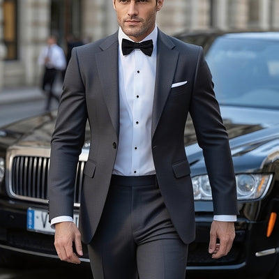 Vercello™ | Men’s 2-Piece Formal Suit Set