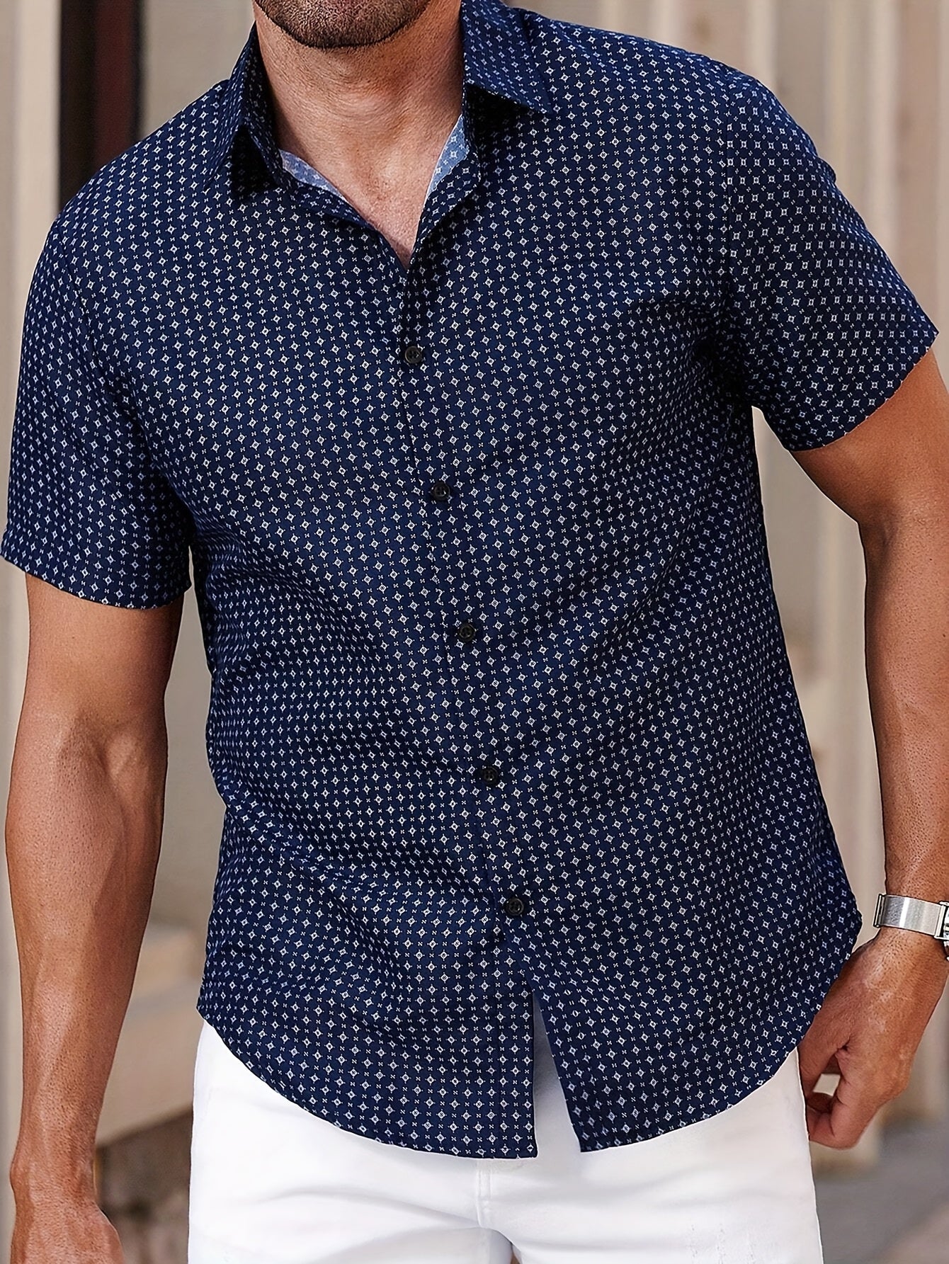 GeoStyle™ Men’s Short-Sleeve Shirt