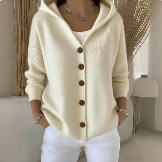 Hooded Breeze™ Cozy Knit Cardigan