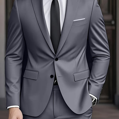 EliteGent™ 2-Piece Men's Suit Set