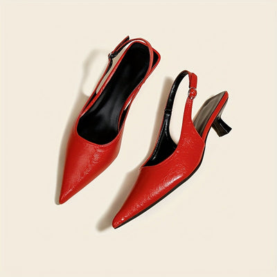 ModeStep™ Pointed Slingback Heels