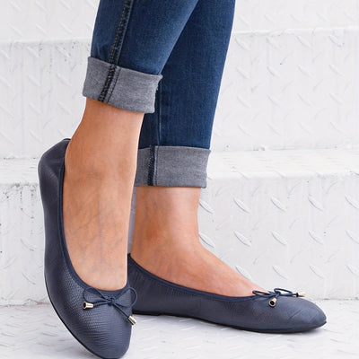 BlissBow™ Soft Sole Flats