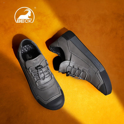 UrbanElegance™ Leather Lace-Up Shoes