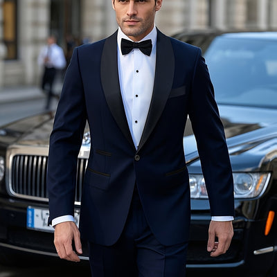 Vercello™ | Men’s 2-Piece Formal Suit Set