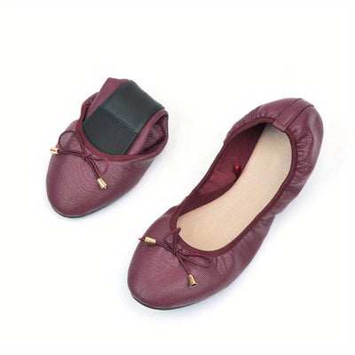 BlissBow™ Soft Sole Flats