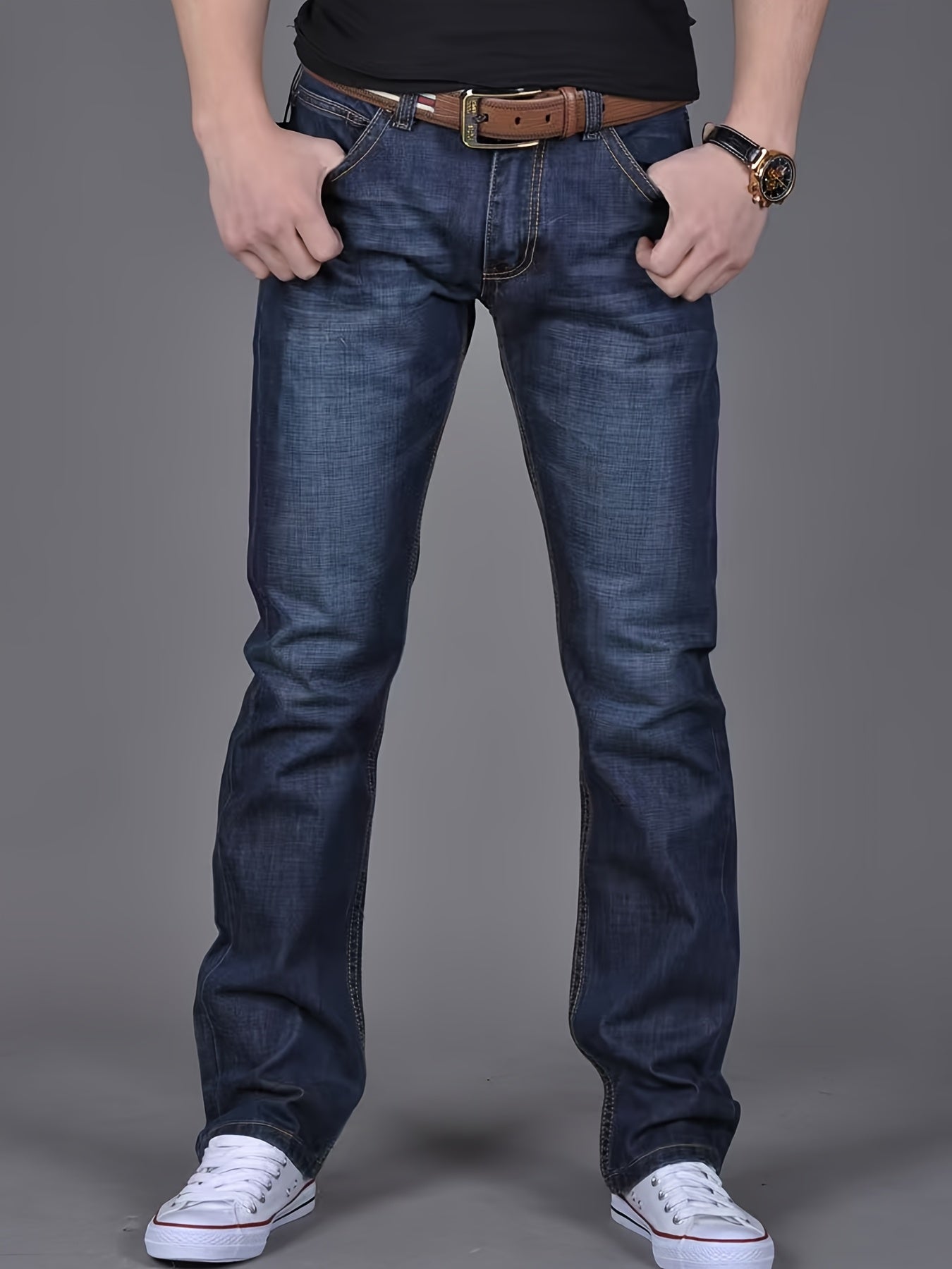 FlexEase™ Plus-Size Straight-Leg Pants