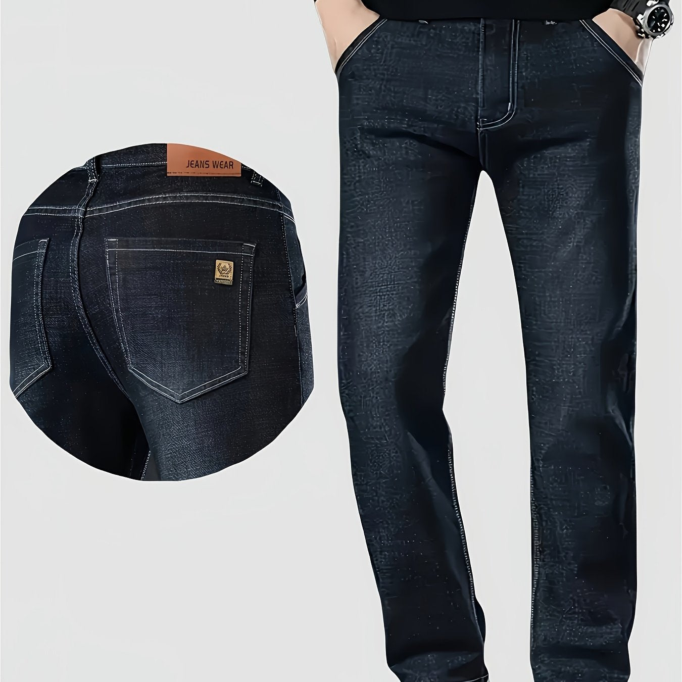 FlexEase™ Plus-Size Straight-Leg Pants