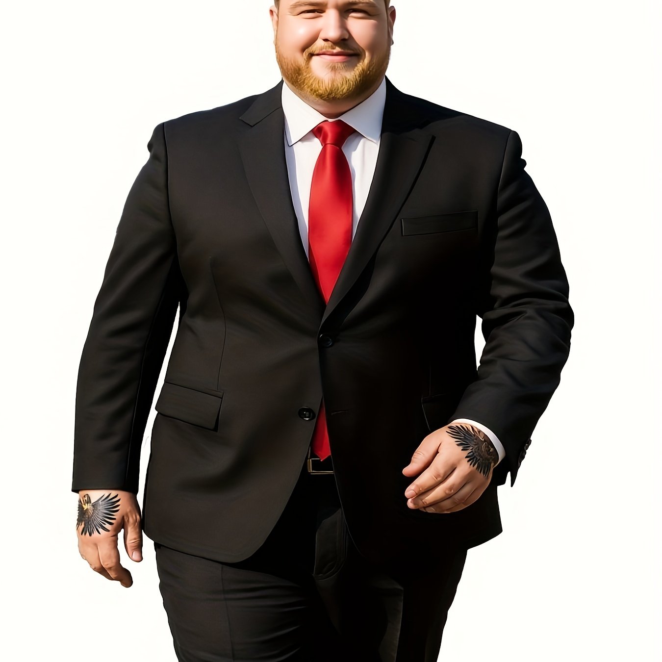 GrandeurForm™ Plus-Size 2-Piece Business Suit