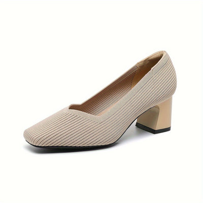 Marie™ – Comfortable Block Heel Pumps for All-Day Pain-Free Support
