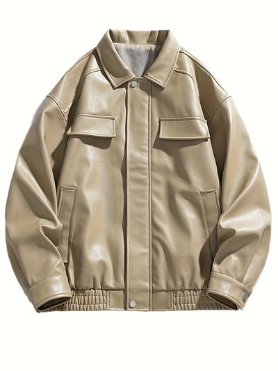 VarsityVibe™ Men’s Preppy Retro Jacket