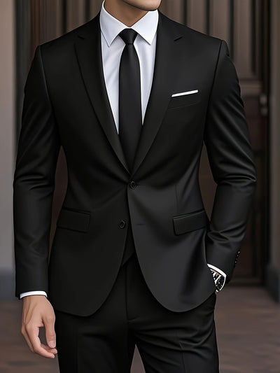 EliteGent™ 2-Piece Men's Suit Set