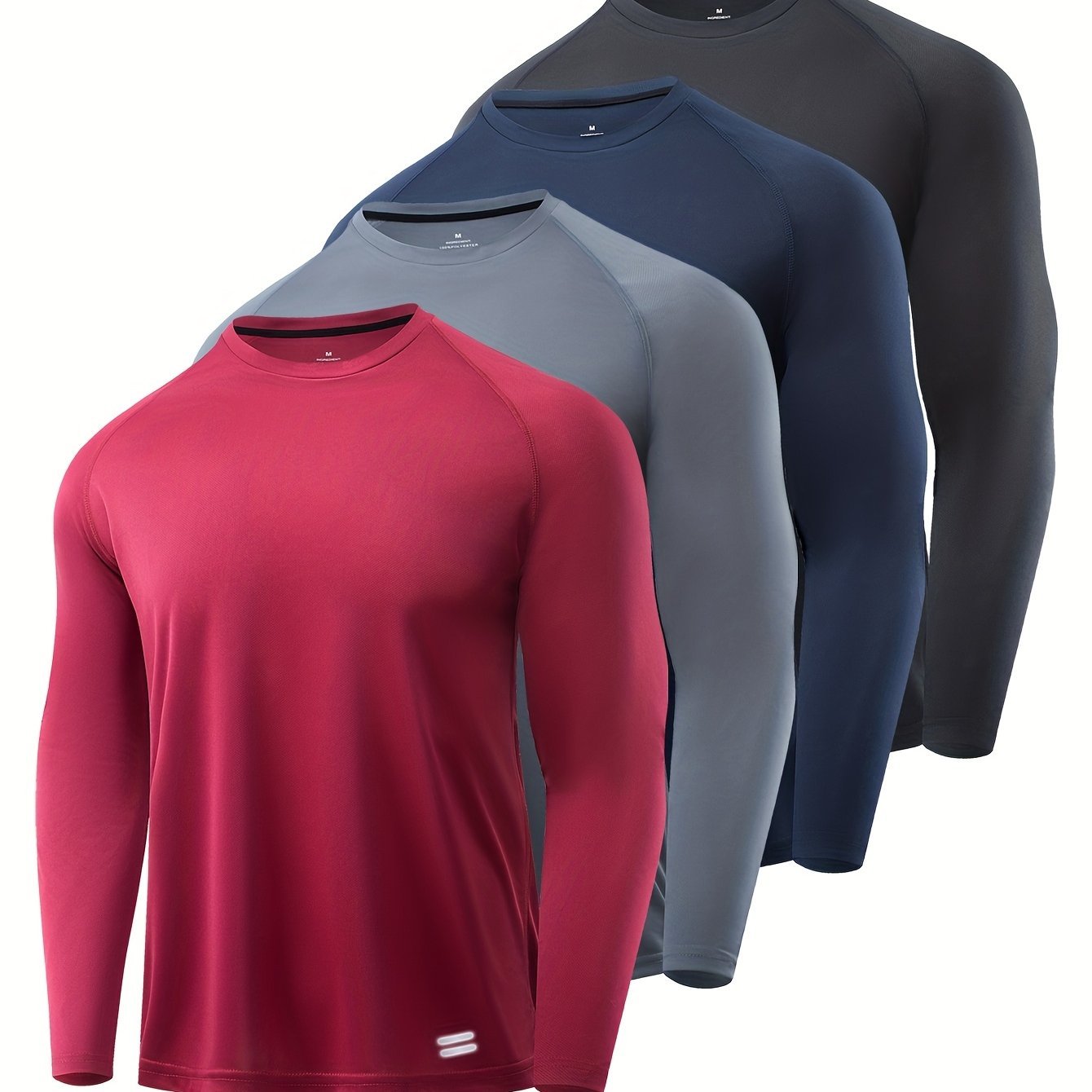 FlexDry™ 4-Pack Men’s Athletic Shirts