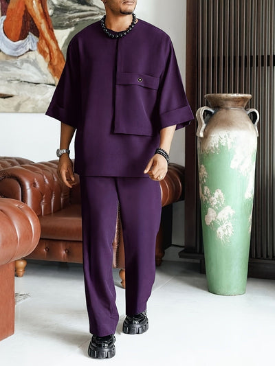 AfroChic™ Men’s Dashiki Outfit