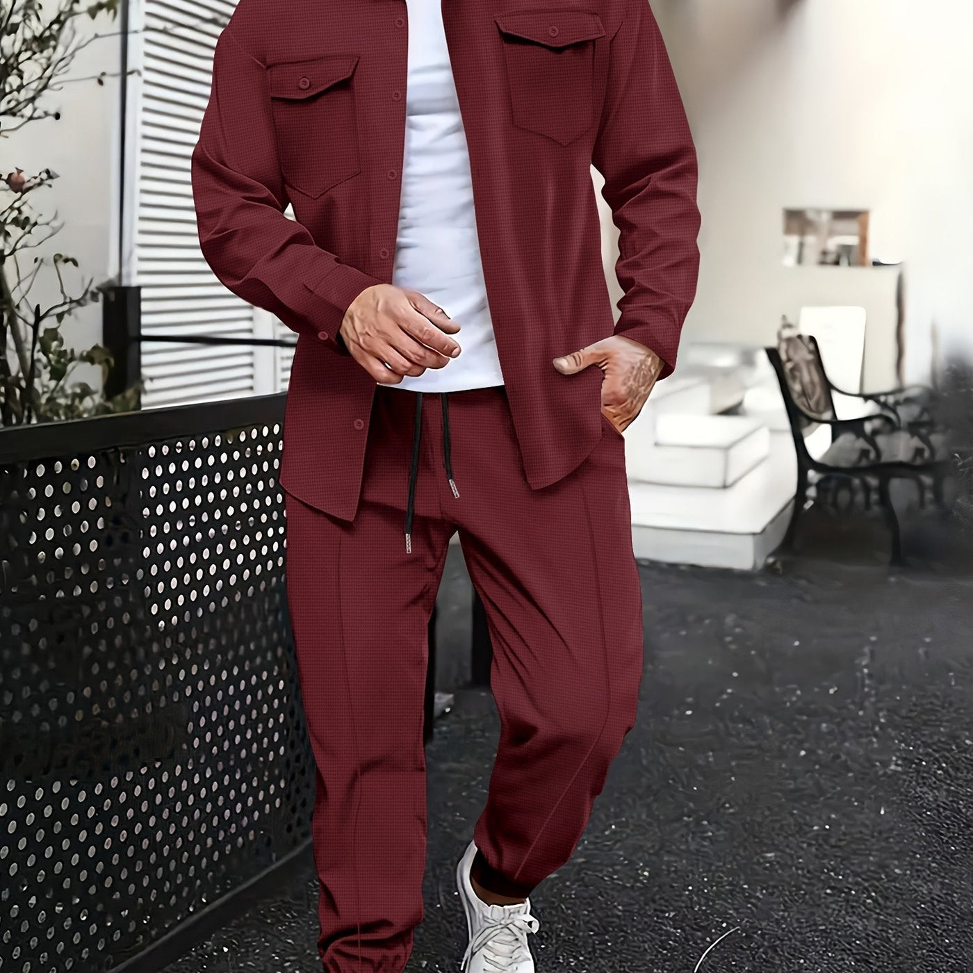 UrbanStride™ Men’s Leisurewear Set