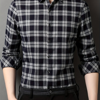 PlaidCraft™ Men’s Long Sleeve Shirt